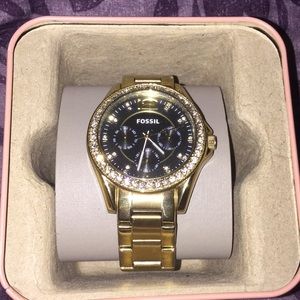 A women’s watch from fossil